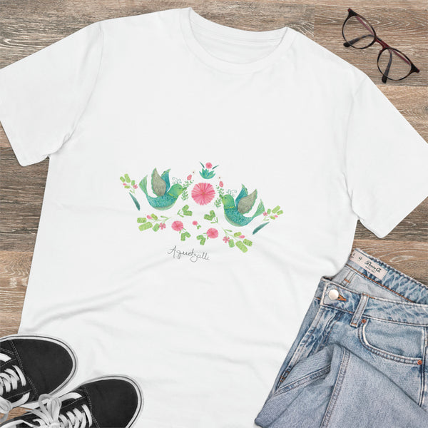 Jade birds. Organic T-shirt - Unisex