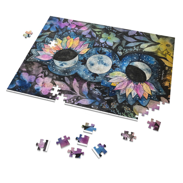 Moon phases. Jigsaw Puzzle (252 or 500 pieces)
