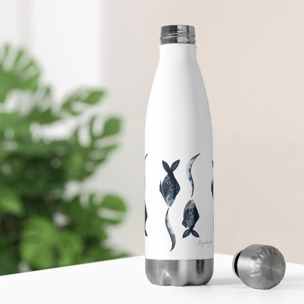 Blue fish. 20oz Insulated Bottle