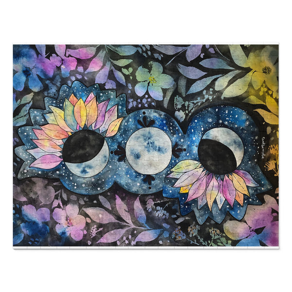 Moon phases. Jigsaw Puzzle (252 or 500 pieces)