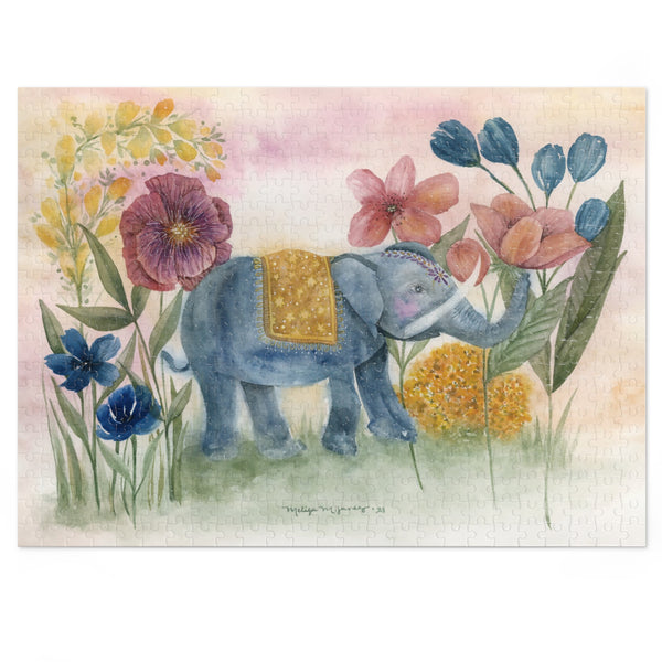 Elephant. Jigsaw Puzzle (252 or 500 pieces)