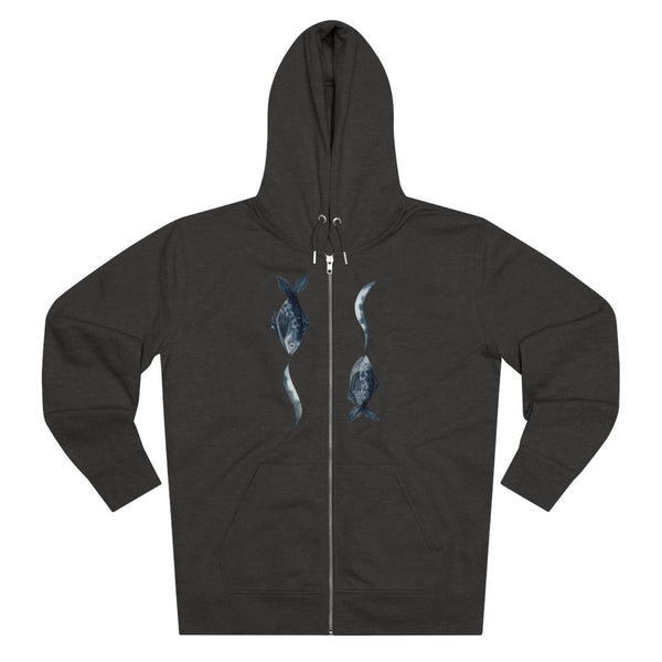 Blue fish. Men's Cultivator Zip Hoodie