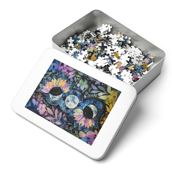 Moon phases. Jigsaw Puzzle (252 or 500 pieces)