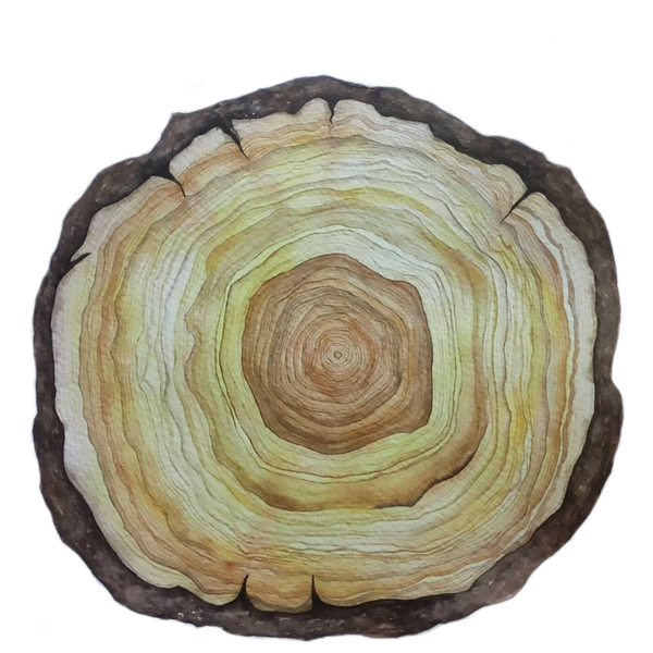 Wood. Original Print.