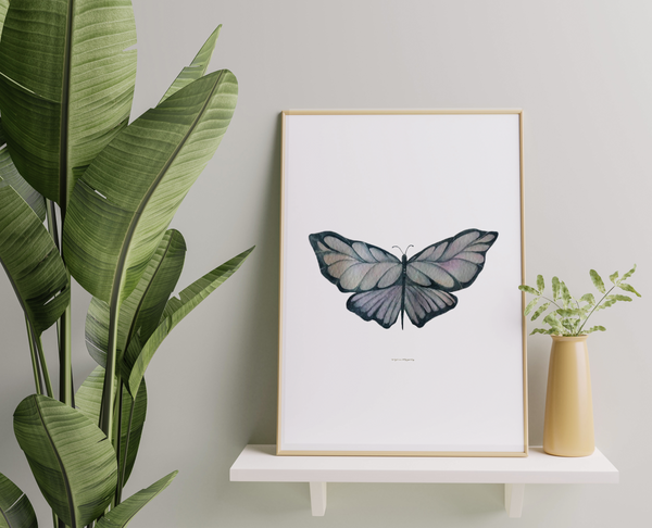 Mariposa. Original Print.